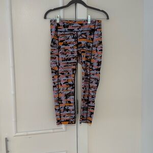 Multicolored LULULEMON leggings! SUPER comfortable and cute!